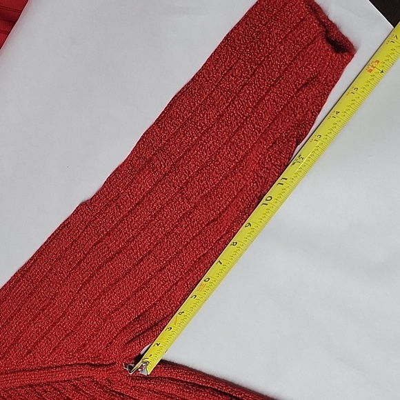 Carolyn Taylor Women's Red Sweater Long Raglan Sleeve Size XL - Picture 3 of 14
